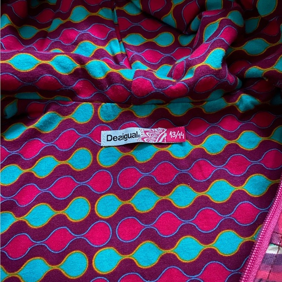 Desigual Children’s Raincoat size 13/14 - Picture 3 of 9
